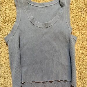 Brandy Melville Blue Gray Women's Tank Top